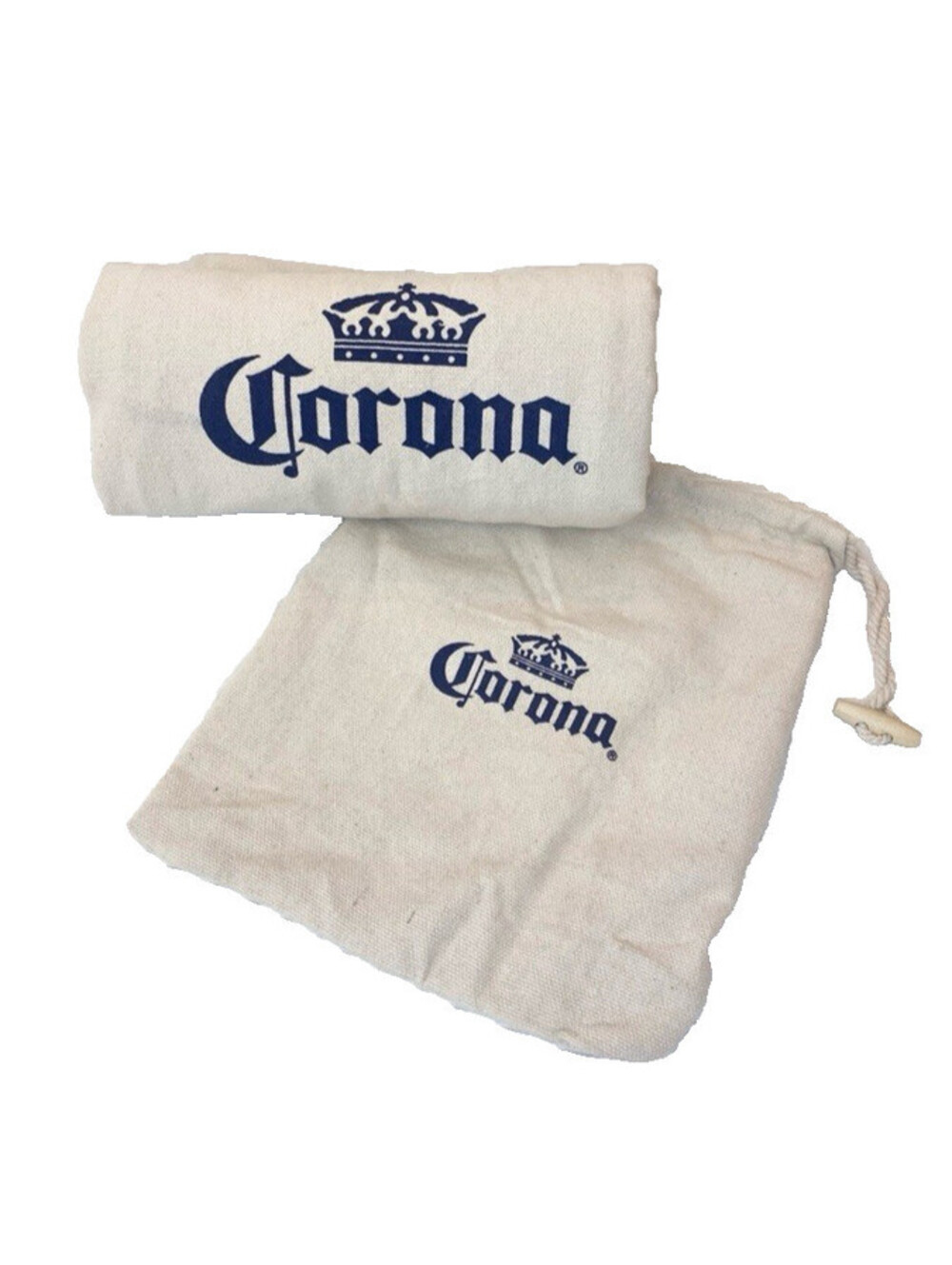 Corona Extra Promo Limited Edition Outdoor Hanging Canvas Hammock & Travel Pouch